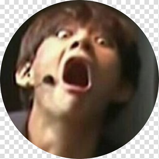 BTS Evil laughter Video K-pop, bts meme face transparent background PNG clipart