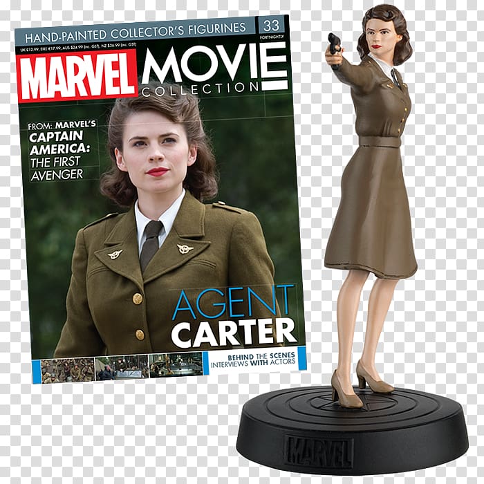 Peggy Carter Agent Carter Howard Stark Groot Figurine, Peggy carter transparent background PNG clipart