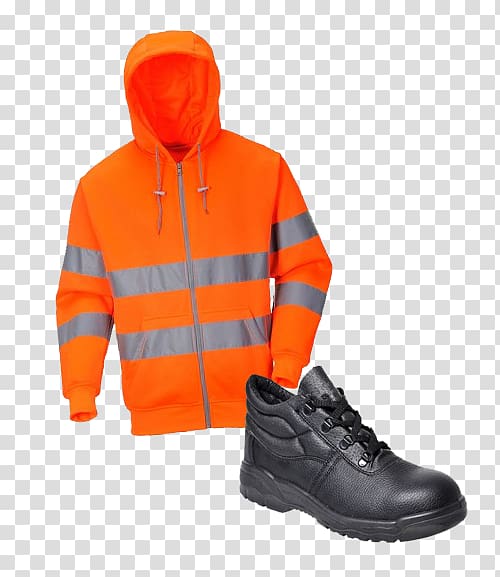 Hoodie Portwest Shoe Boot Workwear, boot transparent background PNG clipart