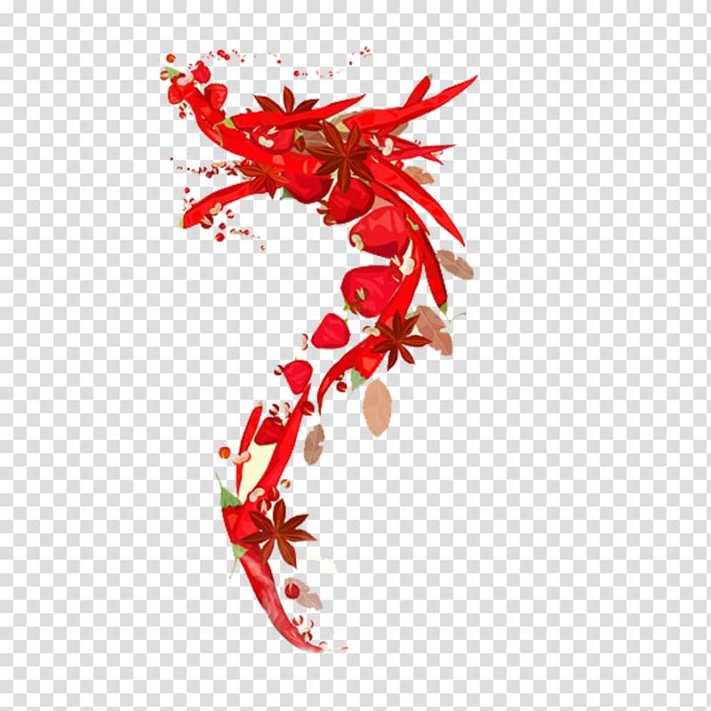 China Central Television Chinese cuisine High-definition television , Creative lobster transparent background PNG clipart