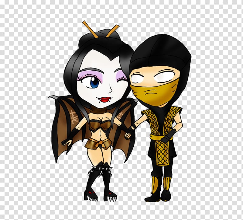 Scorpion Baraka Mileena Sub-Zero Nitara, Scorpion transparent background PNG clipart