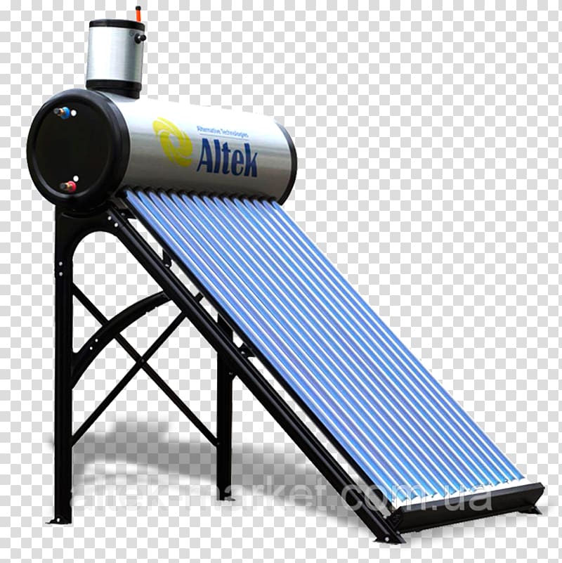 Solar thermal collector Гелиосистема Altek-Юг hot water dispenser Storage water heater, street Market transparent background PNG clipart