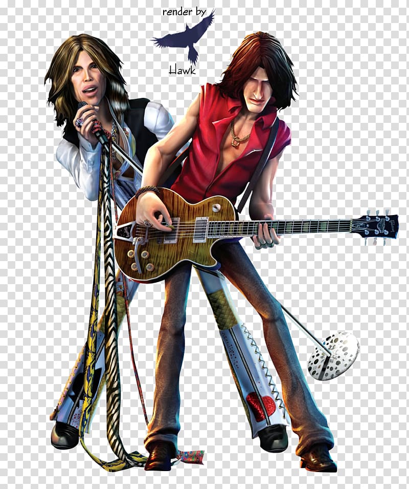 Render by Llawk painting, Guitar Hero: Aerosmith Guitar Hero III: Legends of Rock Guitar Hero World Tour Guitar Hero: Van Halen Guitar Hero Encore: Rocks the 80s, Rock Band transparent background PNG clipart