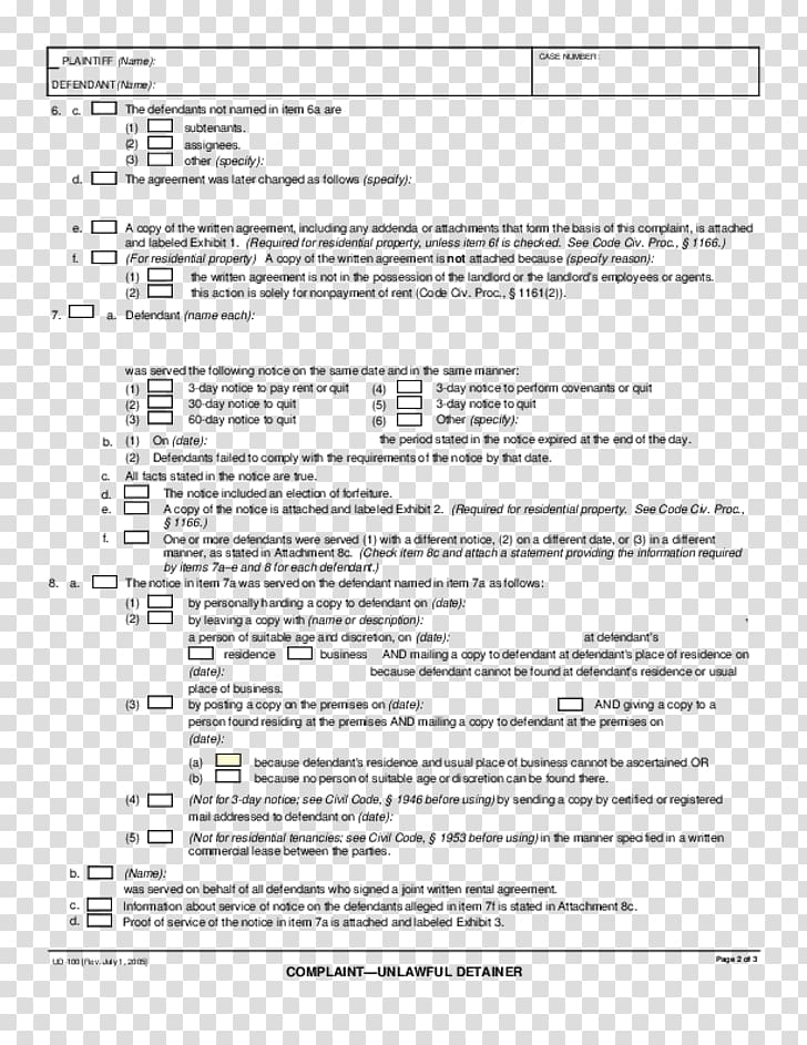 Eviction Defense Collaborative Complaint Summons Interrogatories, detain transparent background PNG clipart