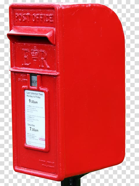 Post box Letter box Royal Mail Post-office box, post-box transparent background PNG clipart