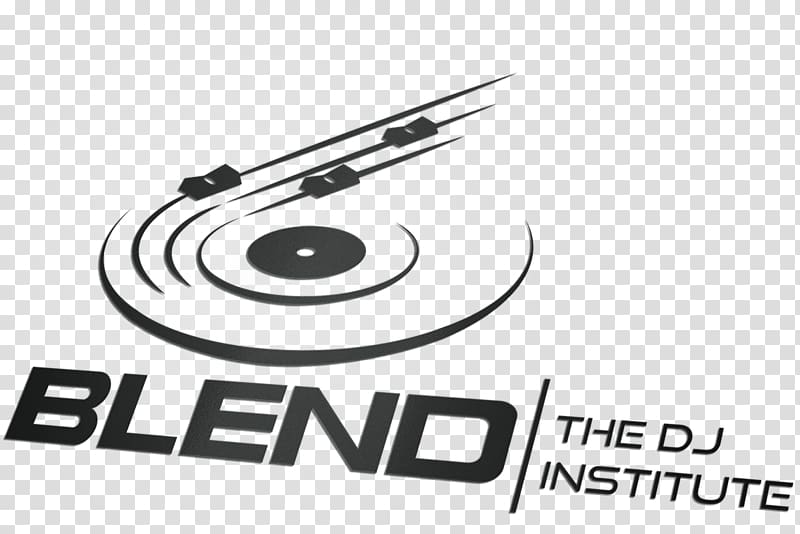 Blend The DJ Institute, Disc jockey Logo Graphic design, dj logo transparent background PNG clipart