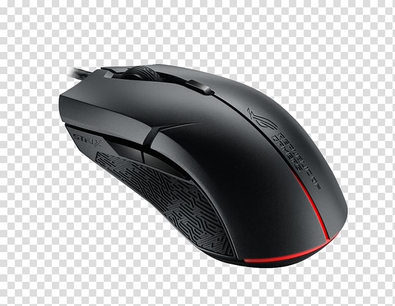 ROG Strix Evolve Computer mouse ROG Pugio ROG Gladius II ASUS, Computer Mouse transparent background PNG clipart