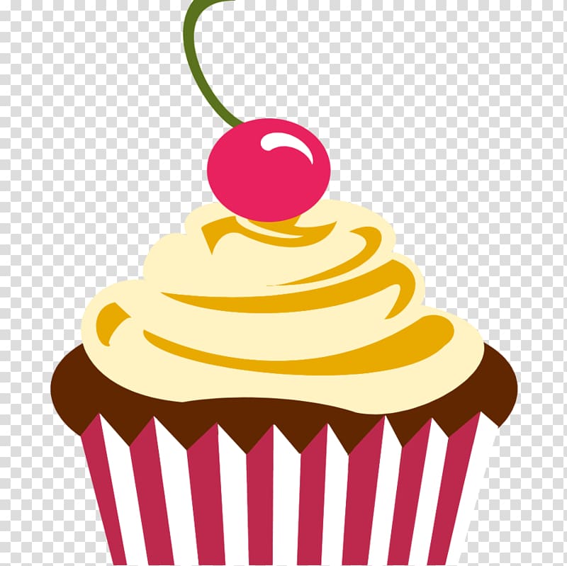 Cupcake Frosting & Icing Muffin Birthday cake Chocolate brownie, cake transparent background PNG clipart