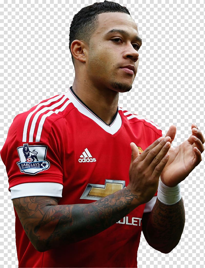 Memphis Depay Manchester United F.C. Football player Sport, football transparent background PNG clipart