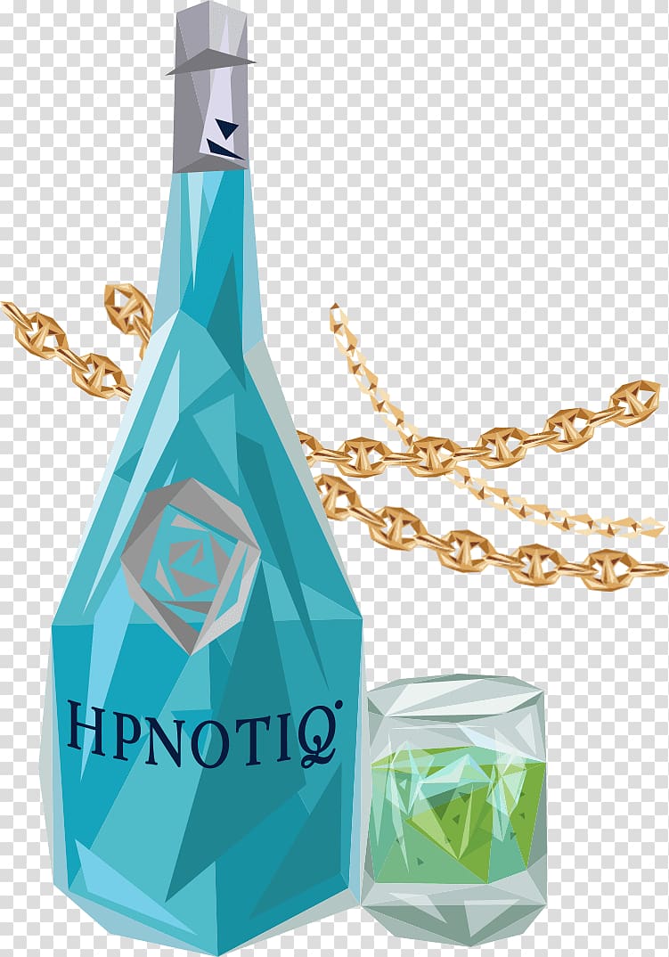 Liqueur Hpnotiq Distilled beverage Wine Beer, tequila bottles transparent background PNG clipart