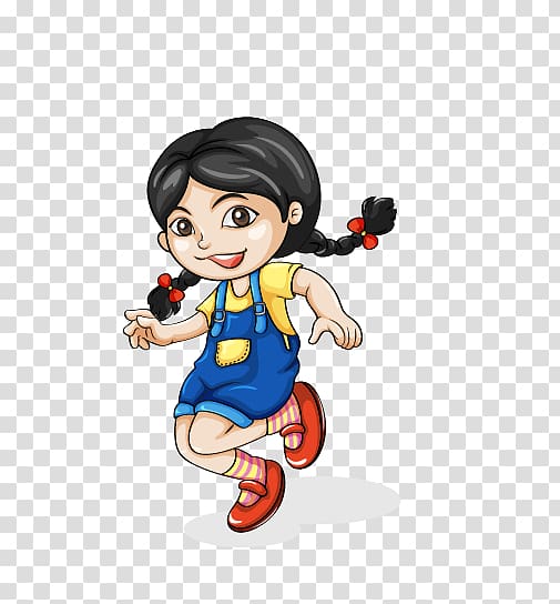 Asia Woman , Running girl transparent background PNG clipart