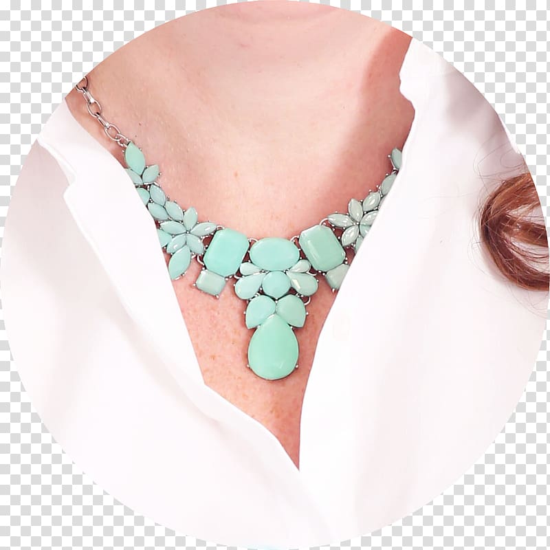 Necklace Turquoise Amanda Creation Chain, necklace transparent background PNG clipart