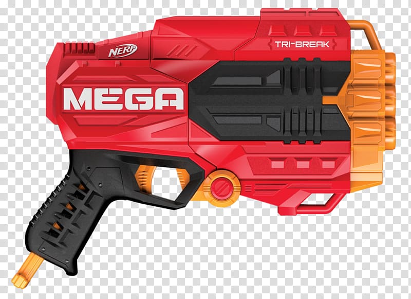 Nerf N-Strike Elite NERF N-Strike MEGA Mastodon Blaster Toy, toy transparent background PNG clipart