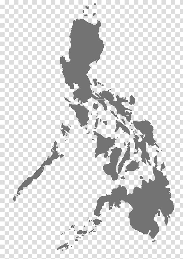 Philippine Map Black And White Png