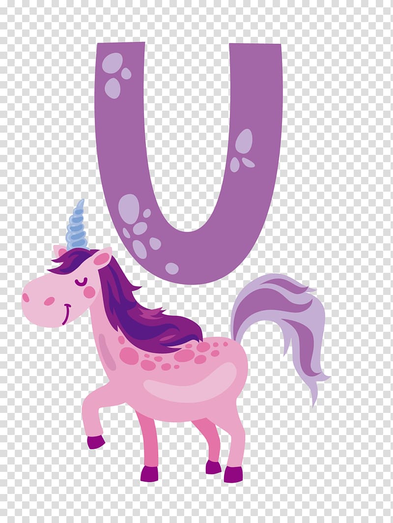 Unicorn Icon, Purple unicorn transparent background PNG clipart