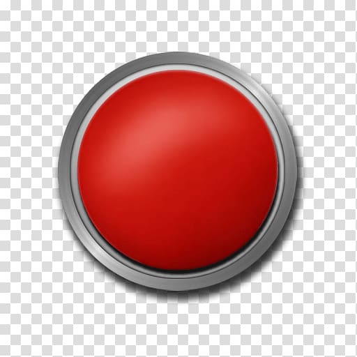 red button, Panic Button No Text transparent background PNG clipart