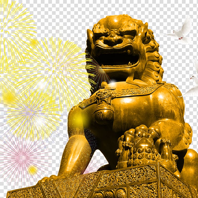Lion , Gold copper lion transparent background PNG clipart