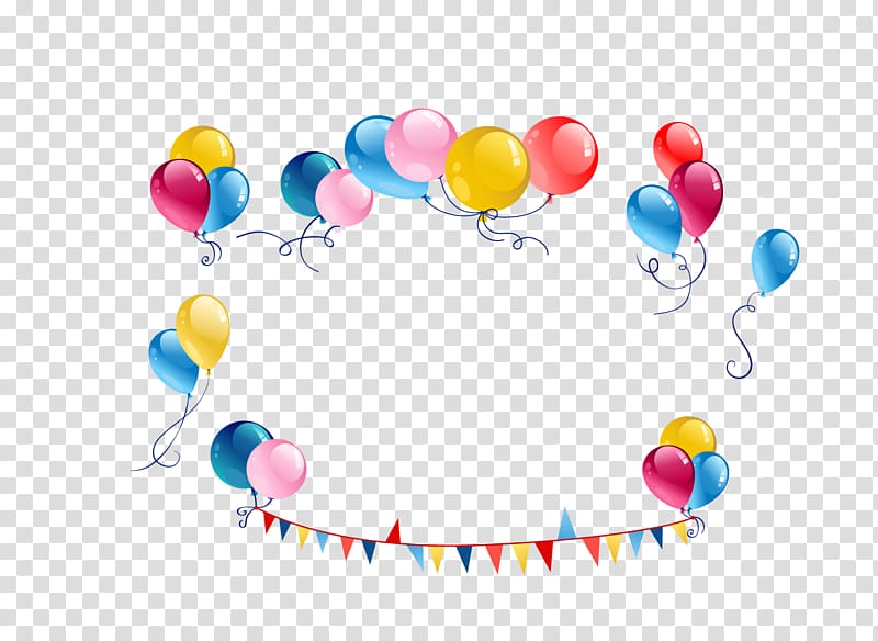 Balloon Illustration, colorful balloons transparent background PNG clipart