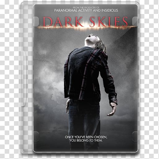 poster film, Dark Skies transparent background PNG clipart
