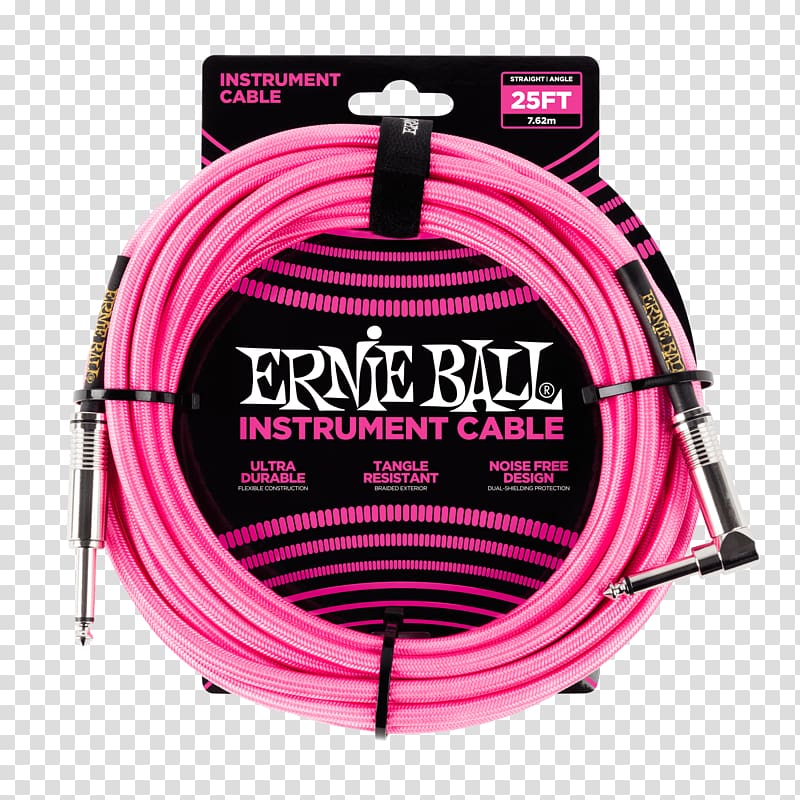 Musical Instruments Electrical cable Bass guitar Patch cable Ernie Ball 1/4