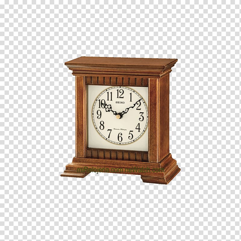 Table Mantel clock Seiko Alarm Clocks, table transparent background PNG clipart