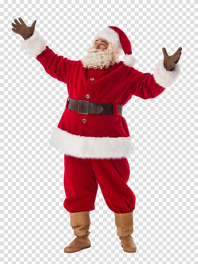 Père Noël Santa Claus Christmas, Santa Claus transparent background PNG clipart