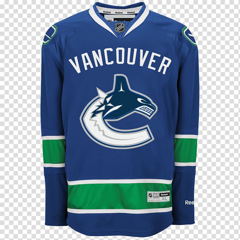 Vancouver Canucks National Hockey League Vancouver Millionaires Jersey NHL uniform, adidas transparent background PNG clipart