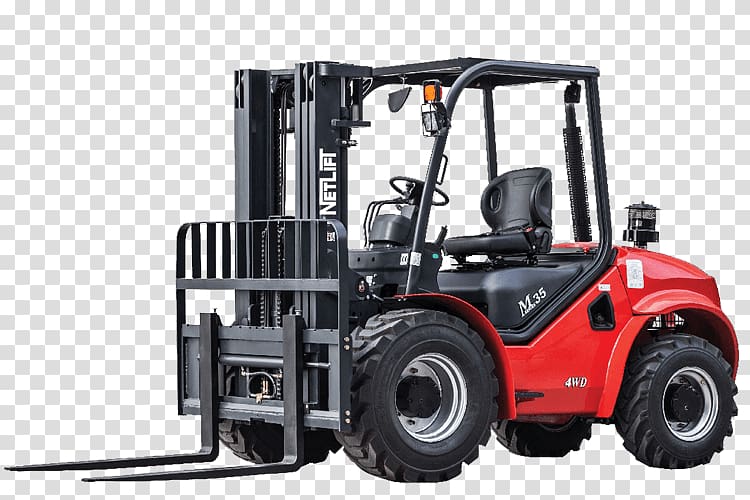 Forklift Caterpillar Inc. Diesel fuel Four-wheel drive Reach stacker, others transparent background PNG clipart