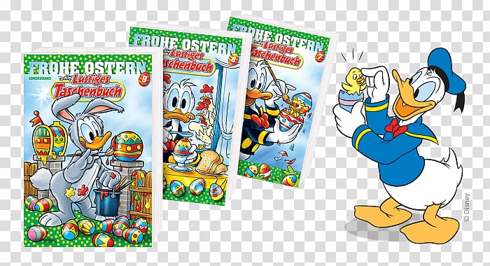 Lustiges Taschenbuch Frohe Ostern 07: Sonderband Lustiges Taschenbuch Frohe Ostern 01: Sonderband Egmont Ehapa, donald duck tattoos transparent background PNG clipart