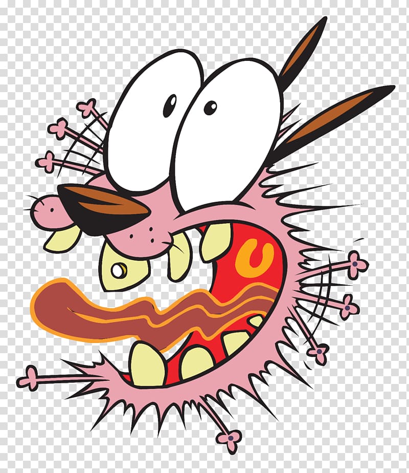 Courage The Cowardly Dog illustration, Eustace Bagge Cartoon Network Television show, courage the cowardly dog transparent background PNG clipart