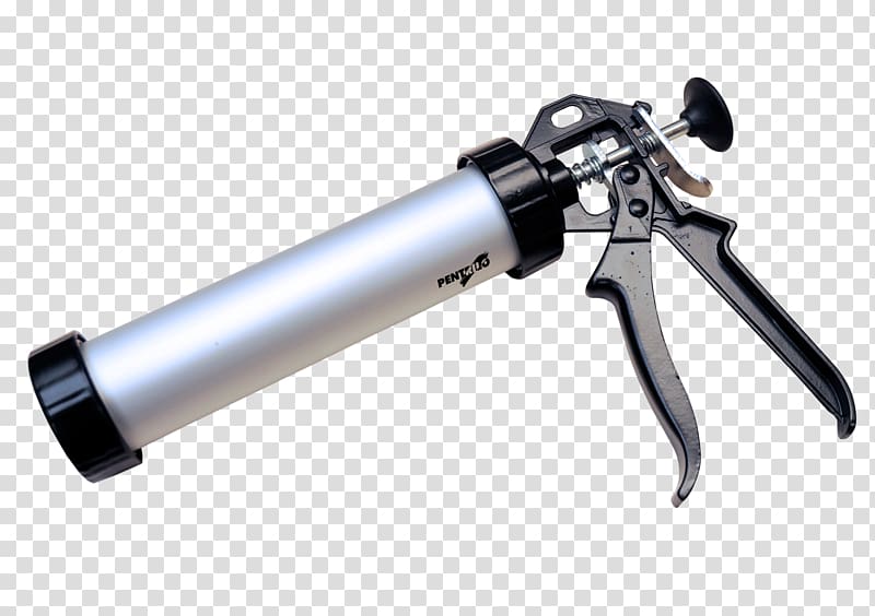 Sealant Caulking Cartridge Silicone Gun, pistola transparent background PNG clipart