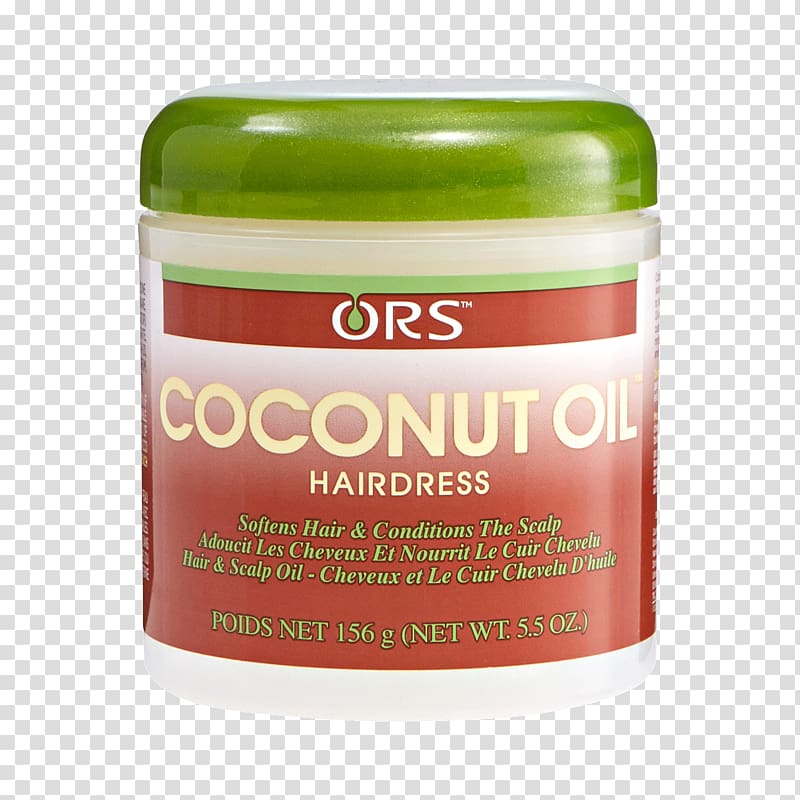 Coconut oil ORS Olive Oil Incredibly Rich Moisturizing Hair Lotion Monoi oil ORS Olive Oil Creme, Coconut Cream transparent background PNG clipart