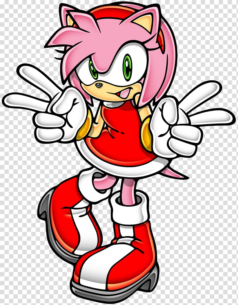 Sonic the Hedgehog Amy Rose Sonic Adventure 2 Sonic & Sega All-Stars Racing Shadow the Hedgehog, hedgehog transparent background PNG clipart