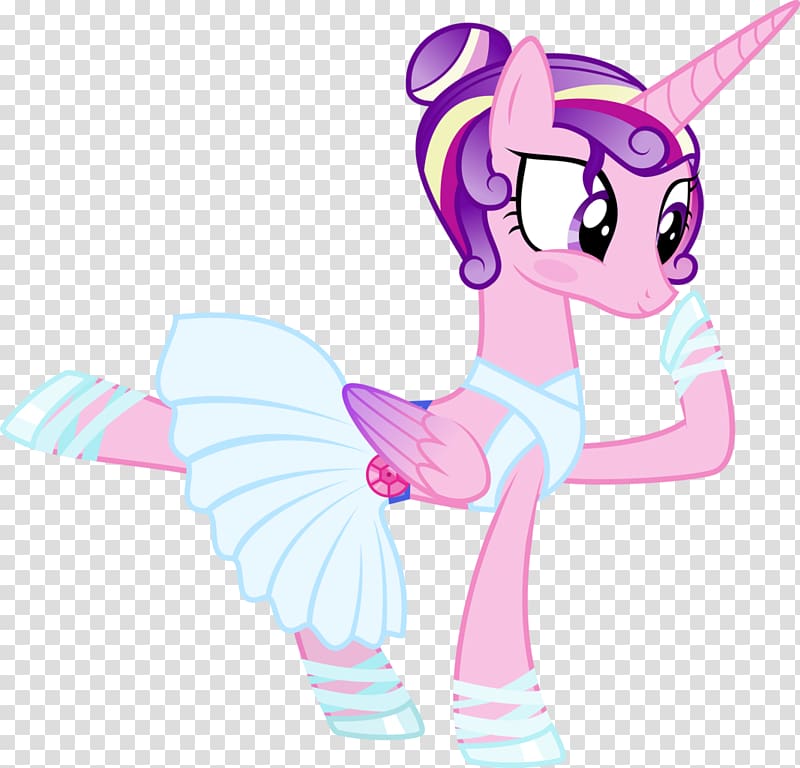Princess Cadance Twilight Sparkle Pony Sunset Shimmer Rainbow Dash, baby ballerina transparent background PNG clipart