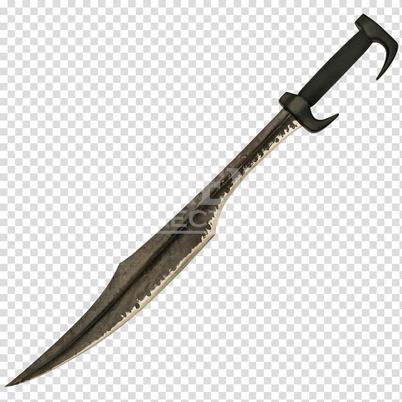 Spartan army Ancient Greece Sword Weapon, ancient weapons transparent background PNG clipart