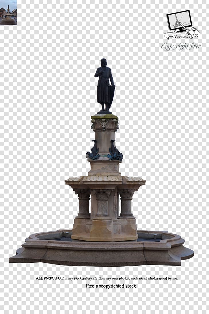 Colmar Statue Monument Art Fountain, fountain transparent background PNG clipart