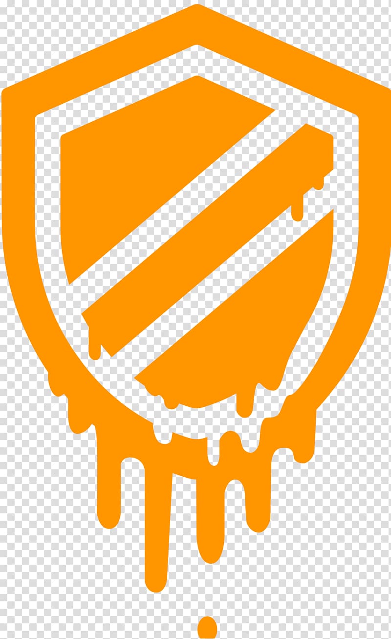 yellow logo, Meltdown Logo transparent background PNG clipart