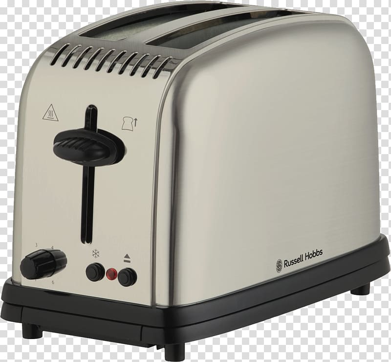Betty Crocker 2-Slice Toaster Russell Hobbs Home appliance Small appliance, toast transparent background PNG clipart