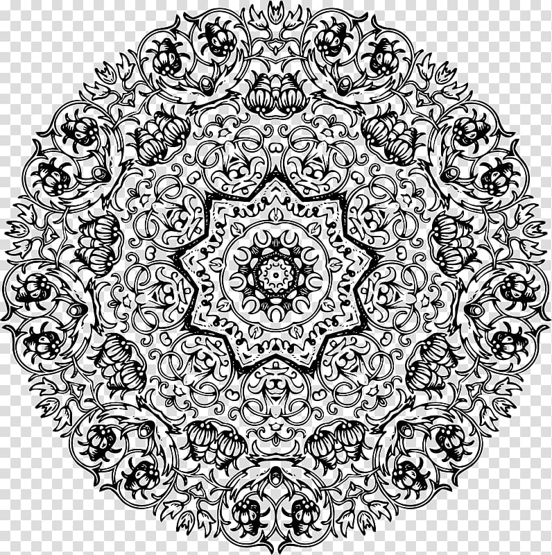 Sacred geometry Art Drawing, circle transparent background PNG clipart