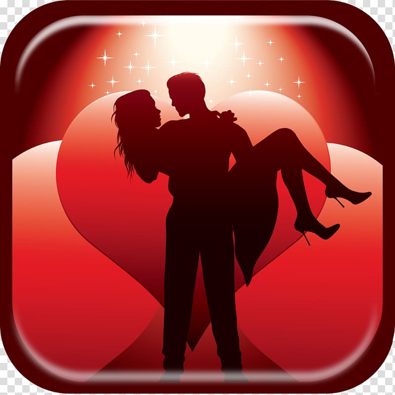 Silhouette Intimate relationship , love couple transparent background PNG clipart