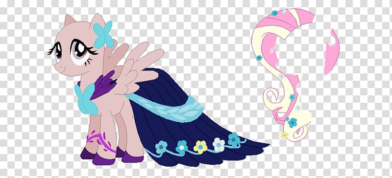 Pinkie Pie Rainbow Dash Pony Fluttershy Equestria, Floating hair transparent background PNG clipart