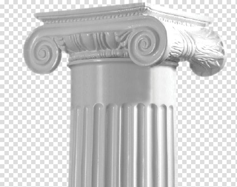 Column Capital Ionic order Architecture Doric order, column transparent background PNG clipart