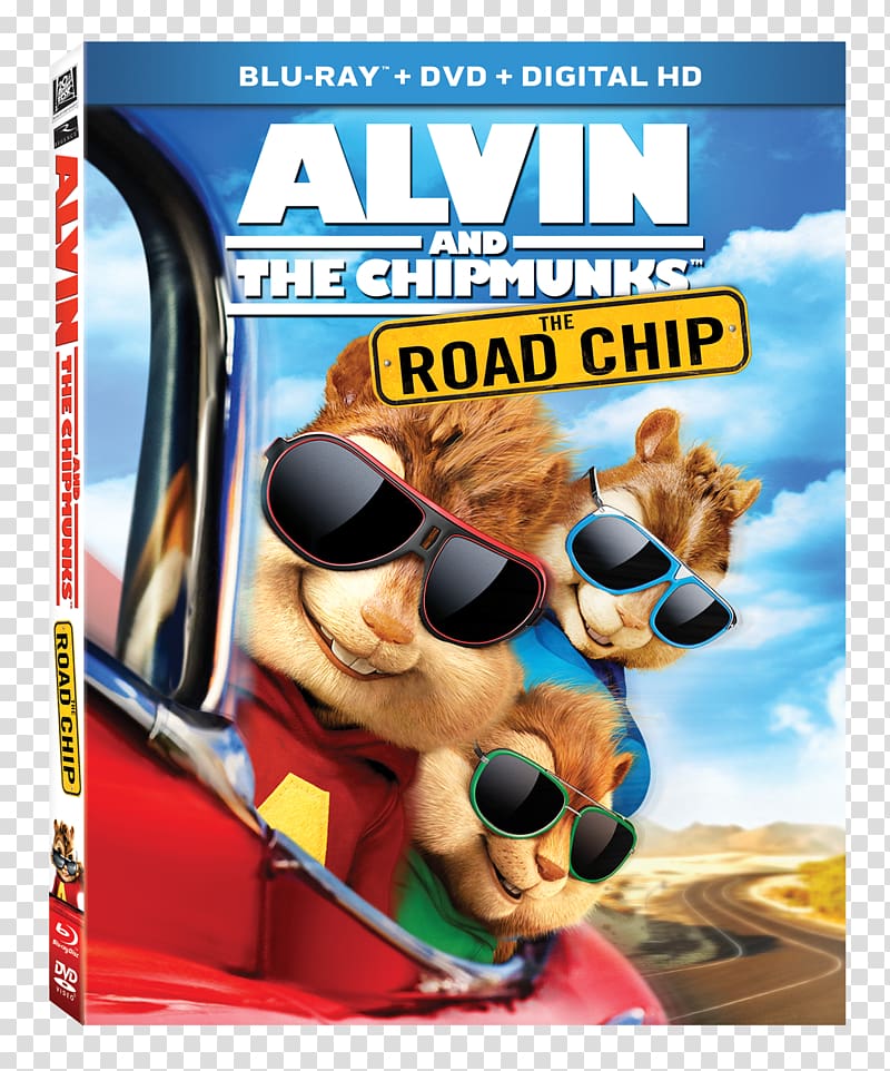 Blu-ray disc Alvin and the Chipmunks in film Simon, disney chipmunk transparent background PNG clipart