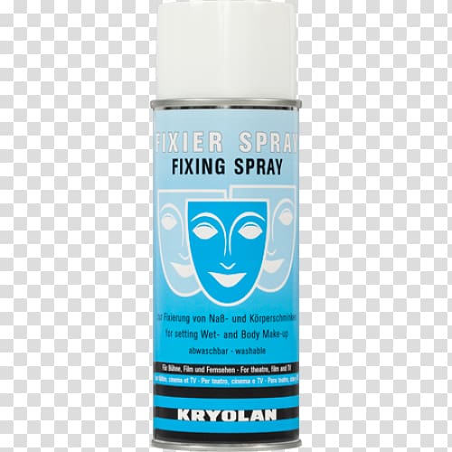 Setting spray Kryolan Cosmetics Aerosol spray Body painting, aquacolor transparent background PNG clipart