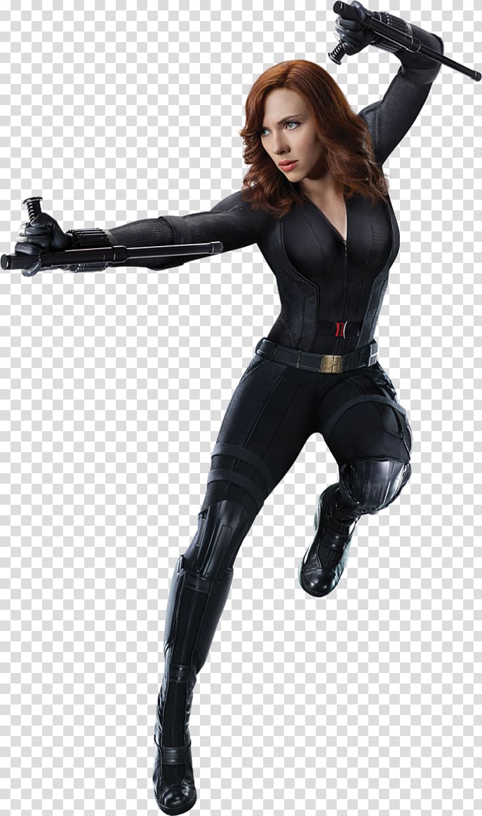 Scarlett Johansson as Black Widow, Scarlett Johansson Black Widow Captain America Wanda Maximoff Black Panther, Black Widow transparent background PNG clipart