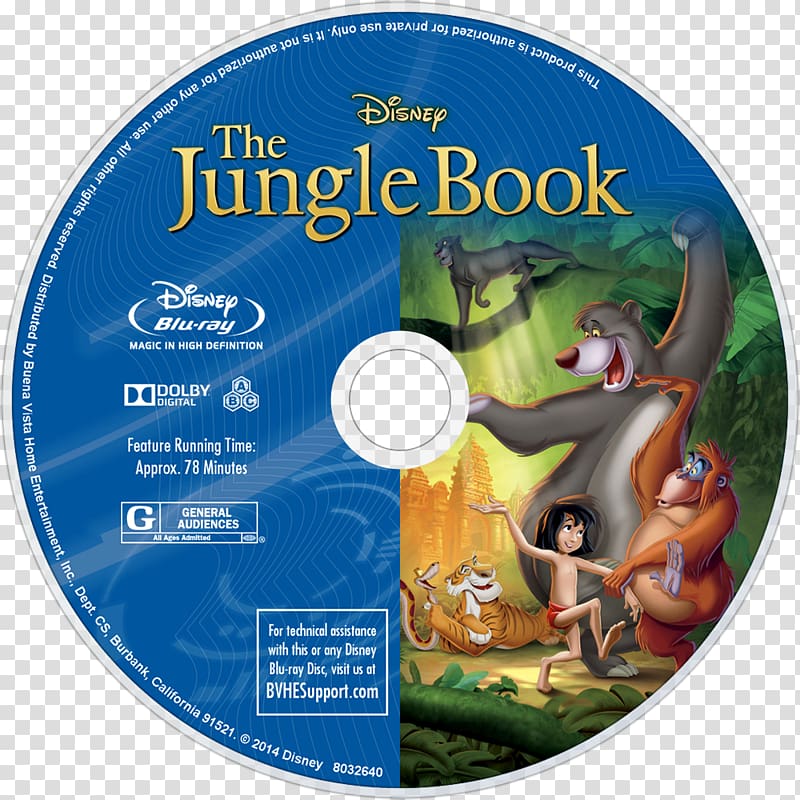 The Jungle Book Bagheera Baloo Blu-ray disc Mowgli, Junglebook transparent background PNG clipart