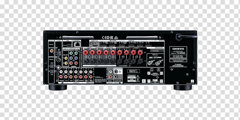 Onkyo TX-NR656 Onkyo TX-NR555 AV receiver Onkyo TX-NR777, chromecast audio multi room transparent background PNG clipart