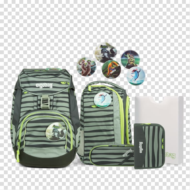Satchel Ergobag Pack 6 Piece Set Backpack Holdall, six pack abs transparent background PNG clipart