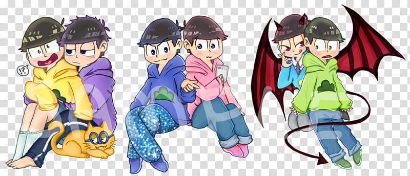 Anime Mangaka Costume, osomatsu-san transparent background PNG clipart