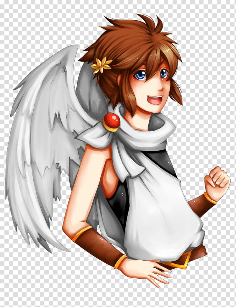 Kid Icarus: Uprising Pit Palutena , anime grandma transparent background PNG clipart